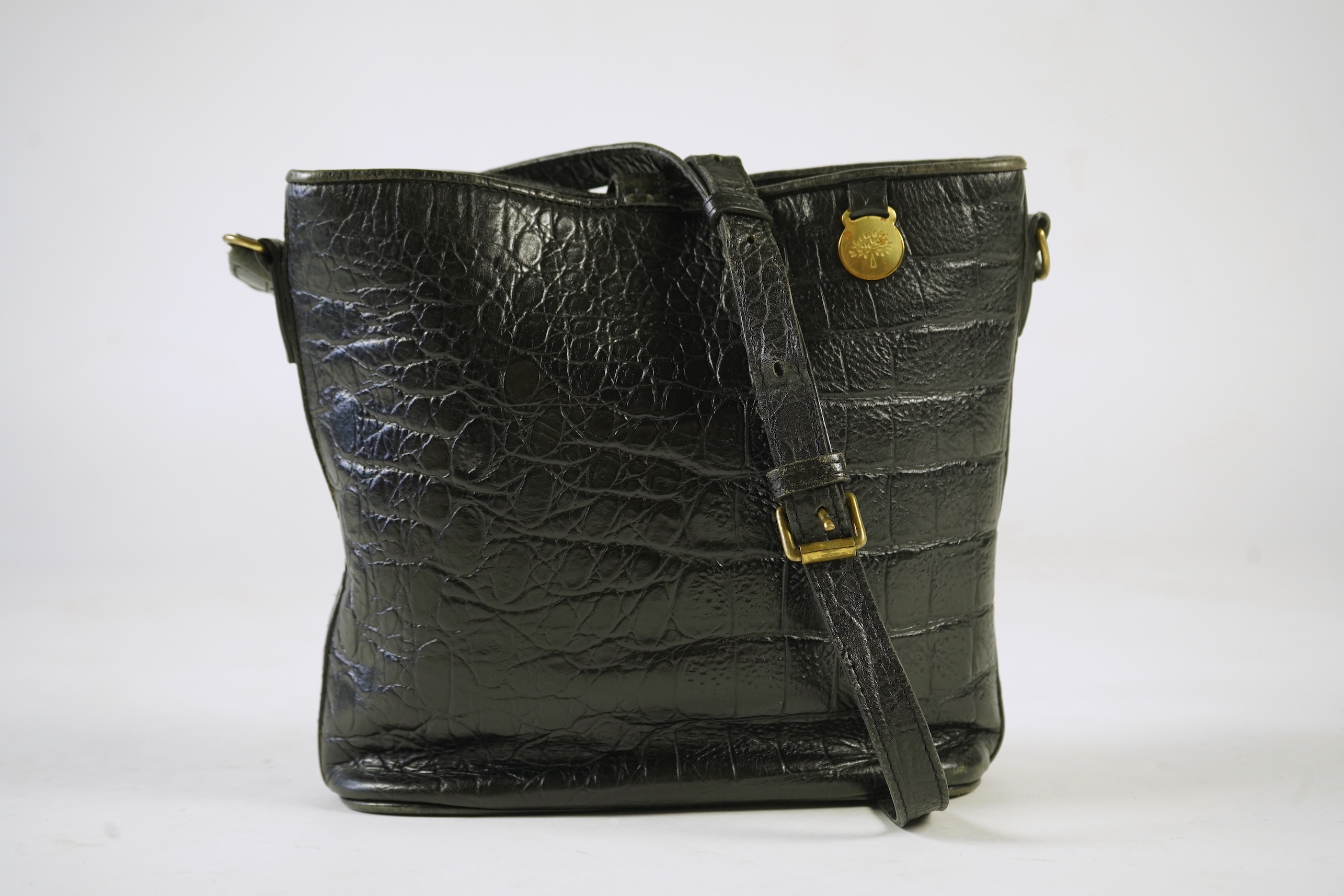 A Mulberry leather shoulder bag